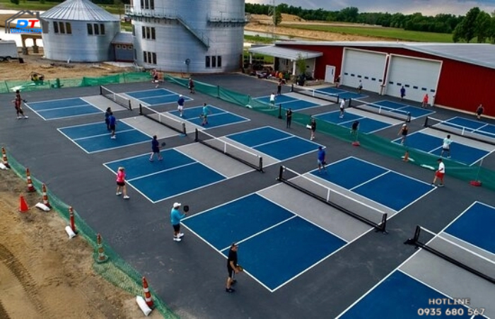 Nâng cao chất lượng thi công sơn pickleball uy tín số 1 TPHCM